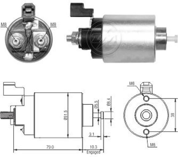 Imagen de AUTOMATICO ARRANQUE LIFAN X60