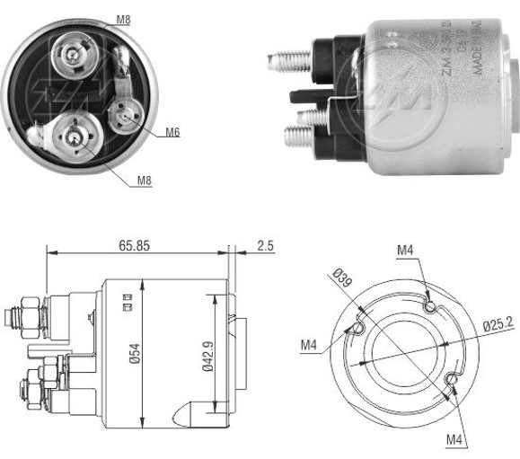 Imagen de AUTOMATICO ARRANQUE FORD COURIER/FIESTA/FOCUS/FUSION C/VALEO