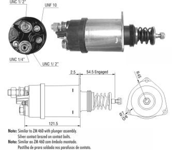 Imagen de AUTOMATICO ARRANQUE M-BENZ 1632/1634/1938 C/DELCO 24V