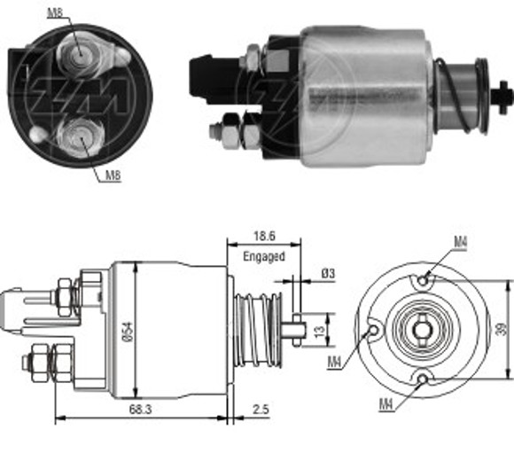 Imagen de AUTOMATICO ARRANQUE VW GOL GEN V/SURAN SAVEIRO 2012 C/VALEO