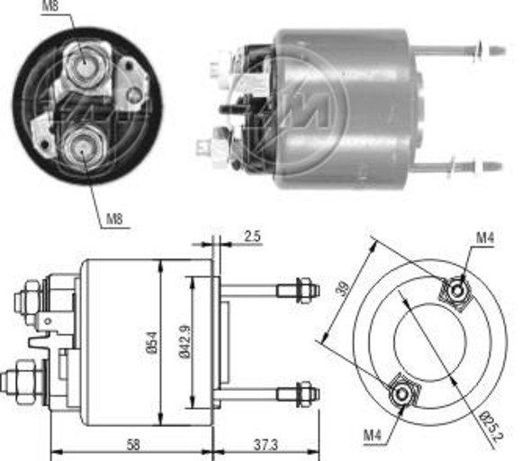 Imagen de AUTOMATICO ARRANQUE PEUGEOT 504/RENAULT R18 DIESEL C/VALEO
