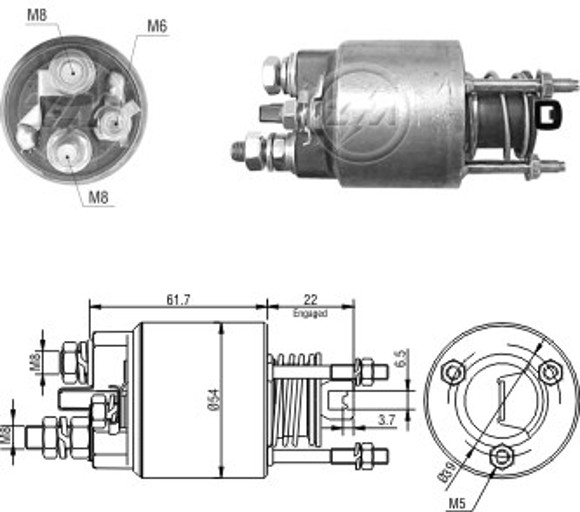 Imagen de AUTOMATICO ARRANQUE FIAT BRAVA/CINQUECENTO C/MARELLI