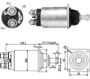 Imagen de AUTOMATICO ARRANQUE VW 16210 PLATINA CUADRADA 12V