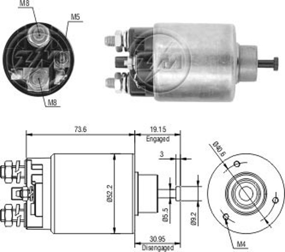 Imagen de AUTOMATICO ARRANQUE CHEVROLET SPARK/CORSA/AGILE C/DELCO