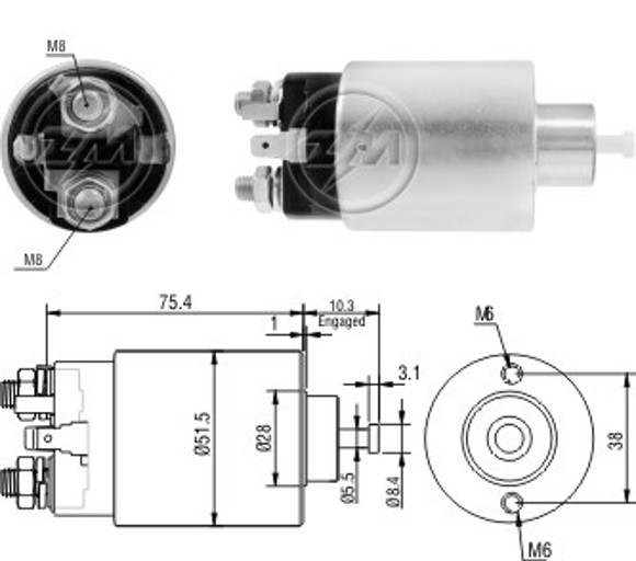 Imagen de AUTOMATICO ARRANQUE JAC J3