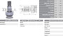 Imagen de BENDIX DE ARRANQUE CITROEN BERLINGO/C3/C4/C5 - PEUGEOT 206