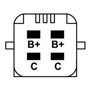 Imagen de BOBINA DE ENCENDIDO CITROEN C4/C5/XSARA 1.8-2.0 16V