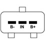 Imagen de BOBINA DE ENCENDIDO VOLKSWAGEN GOL 1000 MI 1997 EN ADELANTE