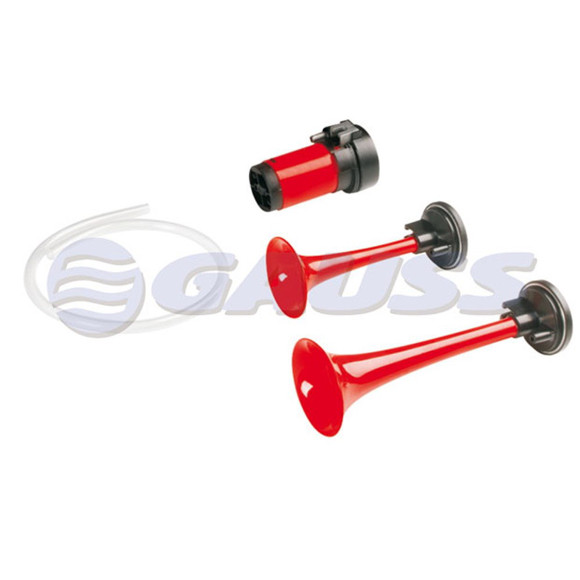 Imagen de BOCINA ELECTRONEUMATICA 12V CON 2 CORNETAS CON COMPRESOR