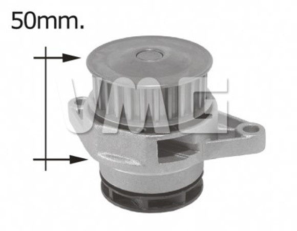 Imagen de BOMBA DE AGUA VW GOL 1.0 MI/1.6 GEN V POLO/FOX 1.6 27D