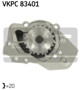 Imagen de BOMBA DE AGUA PEUGEOT 309/405 1.6/1.9/CITROEN VISA 1.7D