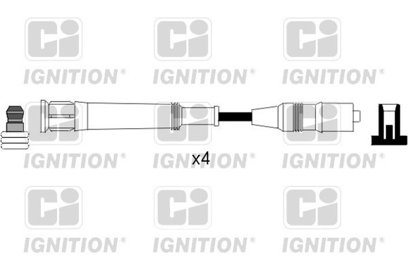 Imagen de JUEGO CABLES BUJIA BMW 316I/318I 1994 EN ADELANTE