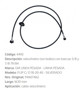 Imagen de CABLE CUENTA KILOMETRO CHEVROLET C10 1600MM