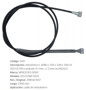 Imagen de CABLE CUENTA KILOMETRO MERCEDES BENZ L608D/1313/1314/1316