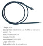 Imagen de CABLE CUENTA KILOMETRO VW KOMBI 2450MM