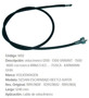 Imagen de CABLE CUENTA KILOMETRO VW FUSCA 1240MM