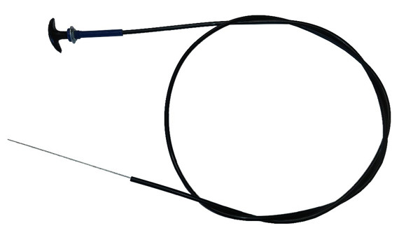 Imagen de CABLE DE CAPOT UNIVERSAL PERILLA T LARGO 4000MM