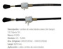 Imagen de CABLE SELECTOR CAMBIOS FORD ECOSPORT 1.5 1670MM