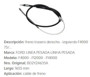 Imagen de CABLE DE FRENO TRASERO FORD F4000 1975 1630MM