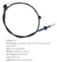 Imagen de CABLE DE ACELERADOR FORD ESCORT/VERONA 1994 1400MM