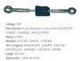 Imagen de CABLE DE FRENO BASTON ESCORT/VERONA 1983-1992 165MM