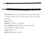 Imagen de CABLE DE FRENO TRASERO DER/IZQ FIAT DUCATO 2.3 2019