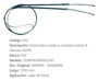 Imagen de CABLE DE FRENO FIAT TEMPRA 1992 8V 3395MM