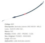 Imagen de CABLE TRABA ASIENTO UNO 1989 435MM
