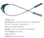 Imagen de CABLE DE FRENO INTERMEDIO CHEVROLET SILVERADO 1998 513MM