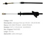 Imagen de CABLE DE EMBRAGUE CHEVROLET C10/20 1985/1988 728MM