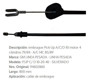 Imagen de CABLE DE EMBRAGUE CHEVROLET C10/D10 770MM CON HORQUILLA