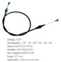 Imagen de CABLE DE ACELERADOR MERCEDES BENZ 709/809/812/783/912 1173MM