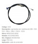 Imagen de CABLE DE ACELERADOR M-BENZ 1418/1718A/1718K/1720/1720K/1723