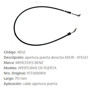 Imagen de CABLE PUERTA DELANTERA DERECHA M-BENZ AXOR/ATEGO 713MM