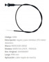 Imagen de CABLE ESTRANGULADOR M-BENZ OMNINBUS MOTOR DELANTERO 1991MM