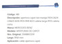 Imagen de CABLE CAPOT MERCEDES BENZ CAMION 1924 1950MM