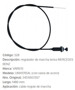 Imagen de CABLE ESTRANGULADOR MERCEDES BENZ OMNIBUS OH1313 1480MM