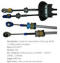 Imagen de CABLE SELECTOR DE CAMBIOS PEUGEOT 308 1.6 16V
