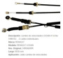 Imagen de CABLE SELECTOR DE CAMBIOS RENAULT LOGAN/SANDERO 1.6 16V 2015