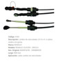 Imagen de CABLE SELECTOR DE CAMBIOS RENAULT DUSTER 2.0 4X4