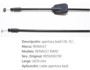 Imagen de CABLE APERTURA DE BAUL RENAULT KWID 1.0 2670MM
