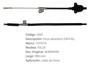 Imagen de CABLE DE FRENO DELANTERO TOYOTA HILUX SW4 2016 980MM