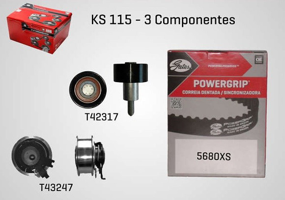 Imagen de KIT DE DISTRIBUCION VW UP 1.0/GOL/FOX/SAVEIRO 1.6 16V