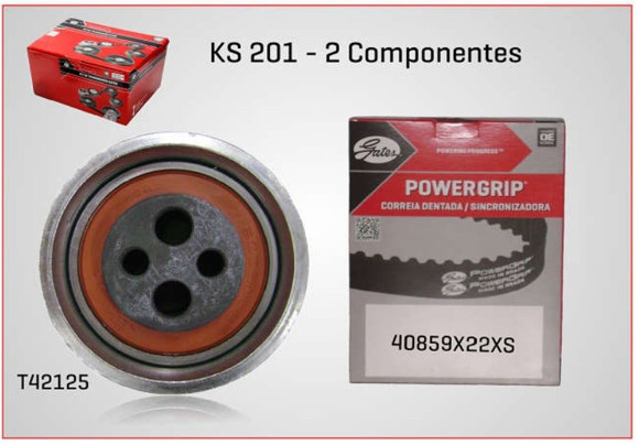 Imagen de KIT DISTRIBUCION FIAT FIORINO/PALIO/SIENA/UNO/STRADA 1.3/1.4