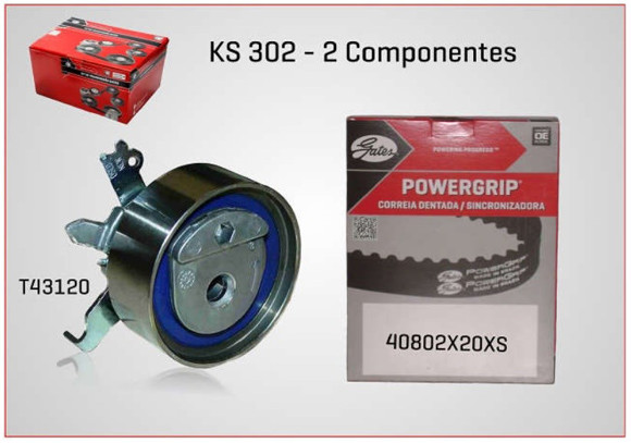 Imagen de KIT DE DISTRIBUCION CHEVROLET ASTRA/VECTRA/KADETT 1.8/2.0 8V