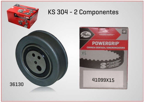 Imagen de KIT DE DISTRIBUCION CHEVROLET CHEVETTE/MARAJO 1.6 8V