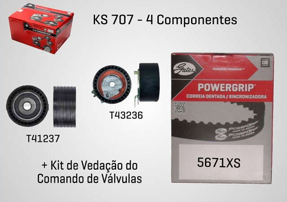 Imagen de KIT DE DISTRIBUCION RENAULT OROCH 1.6 16V K4M 2015