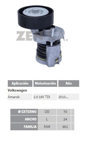 Imagen de RULEMAN TENSOR MULTI-V VW AMAROK 2.0 TDI