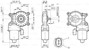 Imagen de MOTOR ALZA CRISTAL IZQUIERDO VW FOX/CROSSFOX