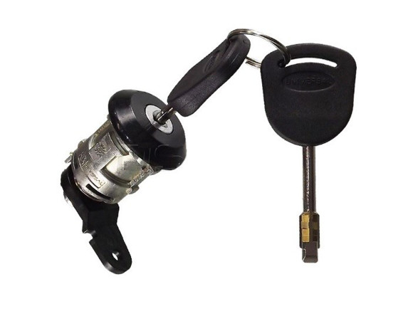Imagen de CILINDRO DE PUERTA IZQ. CON LLAVE FORD FIESTA-KA-COURIER